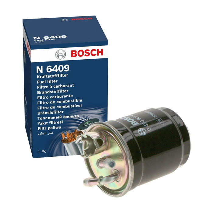 Genuine Bosch Car Fuel Filter N6409 fits VW Caddy SDi - 1.9 - 95-04 0450906409