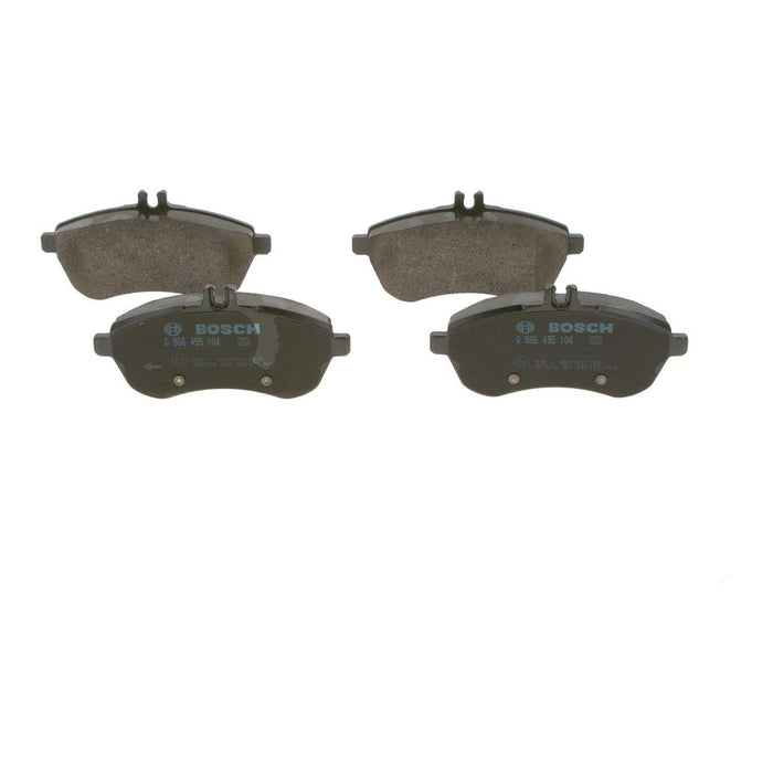 Bosch Brake Pad Set Bp1565 fits Mercedes-Benz C C220 CDi|CDi BlueEFFICIENCY - 2.