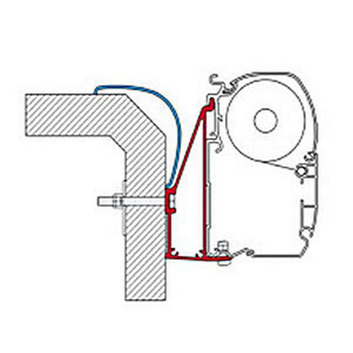 Fiamma Rapido 6 Bracket 4.0m