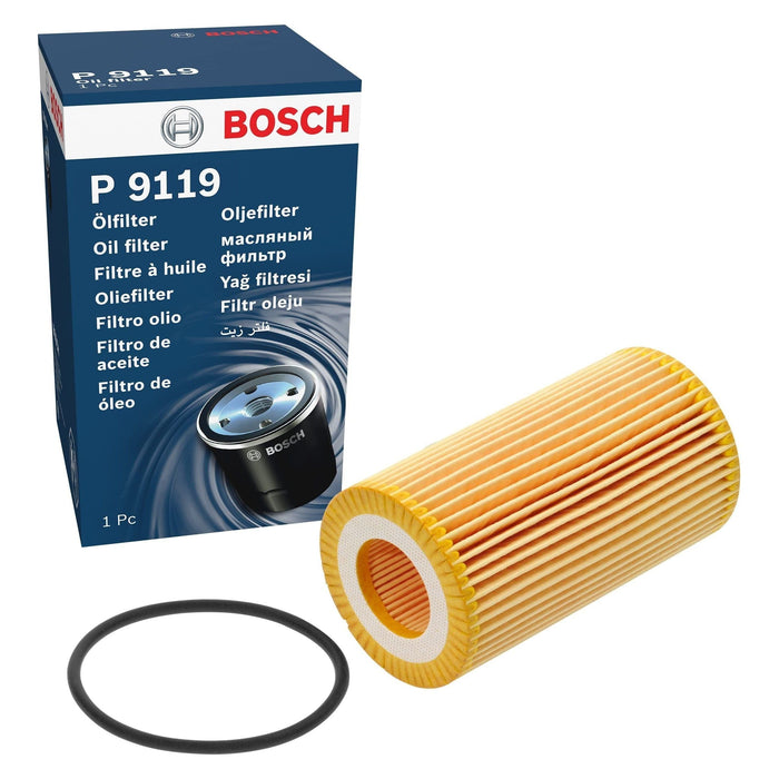 Bosch Car Oil Filter P9119 fits Land Rover Freelander TD4 - 2.0 - 00-06 14574291