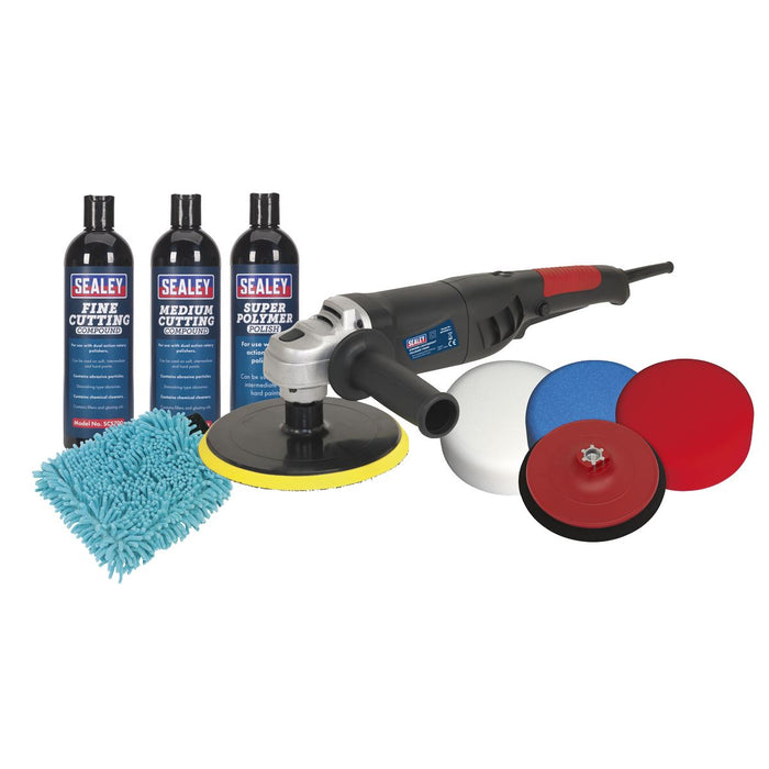 Sealey ï180mm Pro Polishing & Compounding Kit 1100W/230V CPK05 Sealey  - Dynamic Drive