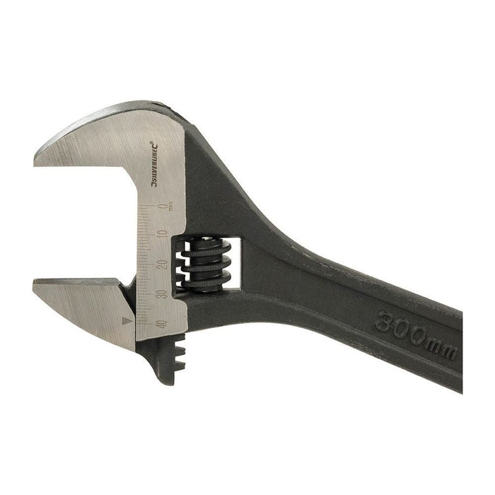 Silverline Expert Adjustable Wrench Length 250mm - Jaw 27mm