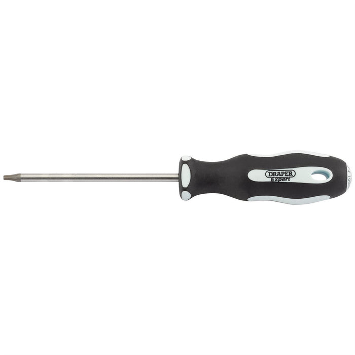 Draper TX-STAR Soft Grip Screwdriver, T15 x 100mm 35074 Draper  - Dynamic Drive