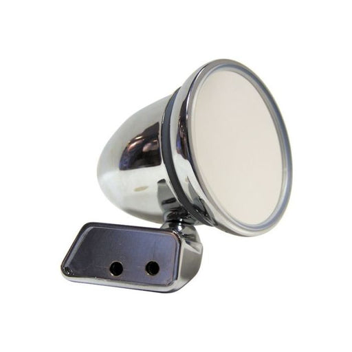 Chrome Bullet Mirror Mountney for Austin Mini Door Mounting Right CMFM-R Mountney Classic  - Dynamic Drive