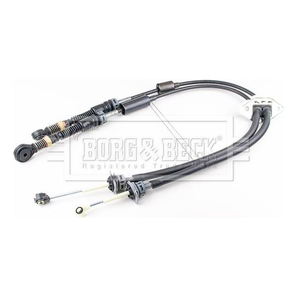 Genuine Borg & Beck Gear Control Cable fits VW Polo 8294 1 Pair BKG1319