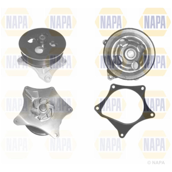 Genuine NAPA Water Pump for Opel Vauxhall 12667383