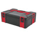 Sealey ABS Stackable Click Together Toolbox Medium AP8150 Sealey  - Dynamic Drive