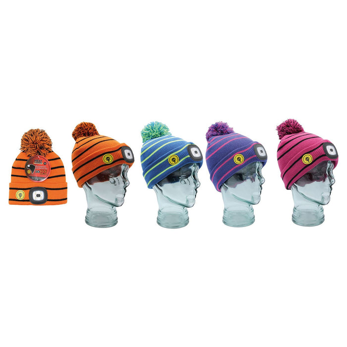 Childrens LED light Hat (assorted colours) 3369 Unbranded  - Dynamic Drive