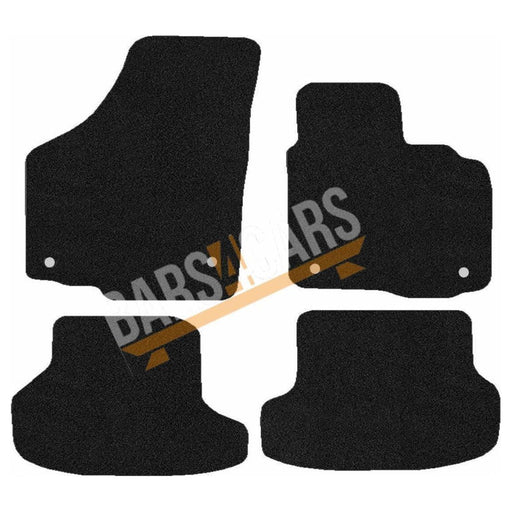 Fully Tailored Beige Trim Carpet Mats fits VW Golf 6 C ONvertable  Set of 4 + 4 Clips UKB4C  - Dynamic Drive