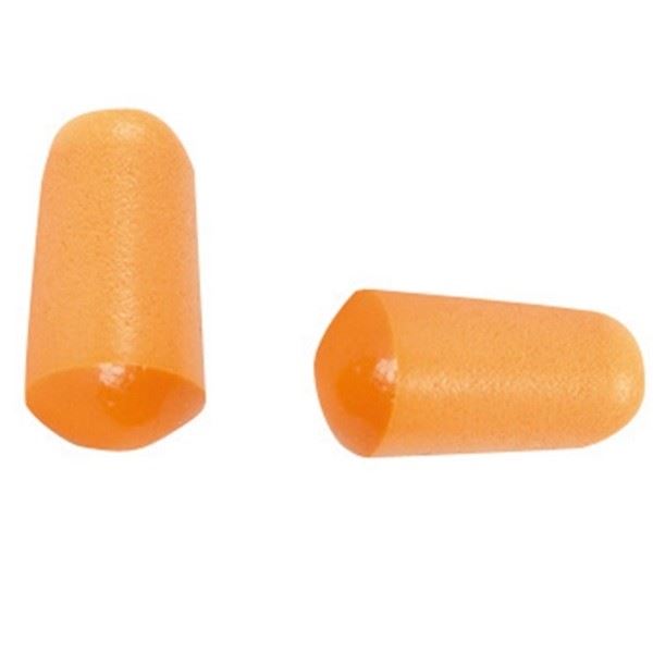 Portwest PU Foam Ear Plugs - Orange - Pack of 200 Pairs