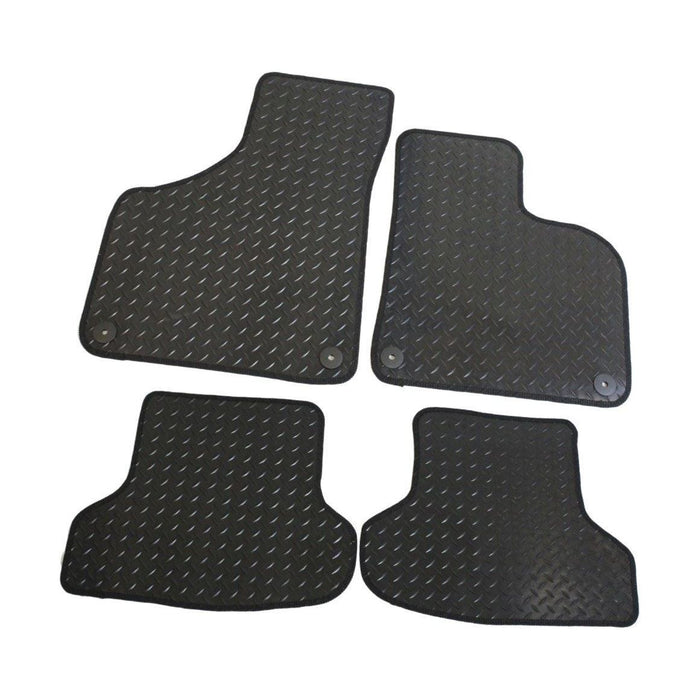 Tailored Rubber Mats fits Audi  A3  2003 2004 2005 2006 2007 2008 2009 2010 2011 UKB4C  - Dynamic Drive