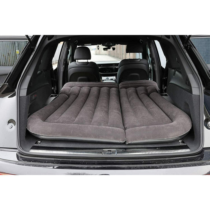 Camping Travel Inflatable Rear Car Boot Double Air Bed Mattress Grey Streetwize  - Dynamic Drive