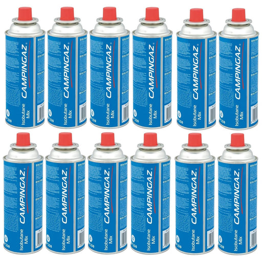 Campingaz CP250 Isobutane Gas Cartridge 12 Pack Campingaz  - Dynamic Drive