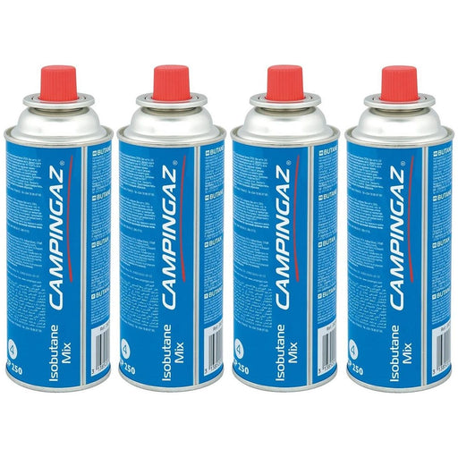 4x Campingaz CP250 Isobutane Gas Cartridge UK Camping And Leisure