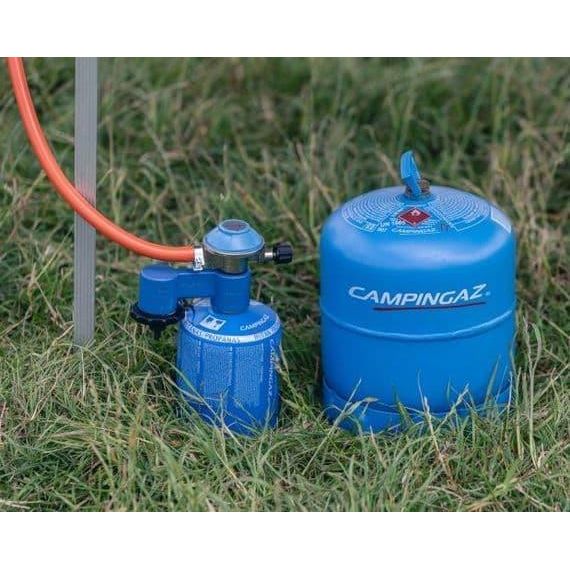 Campingaz Twin Connection CV/R Regulator Kit With Gas Hose and Clips for CV470 R907 & R904 Campingaz  - Dynamic Drive