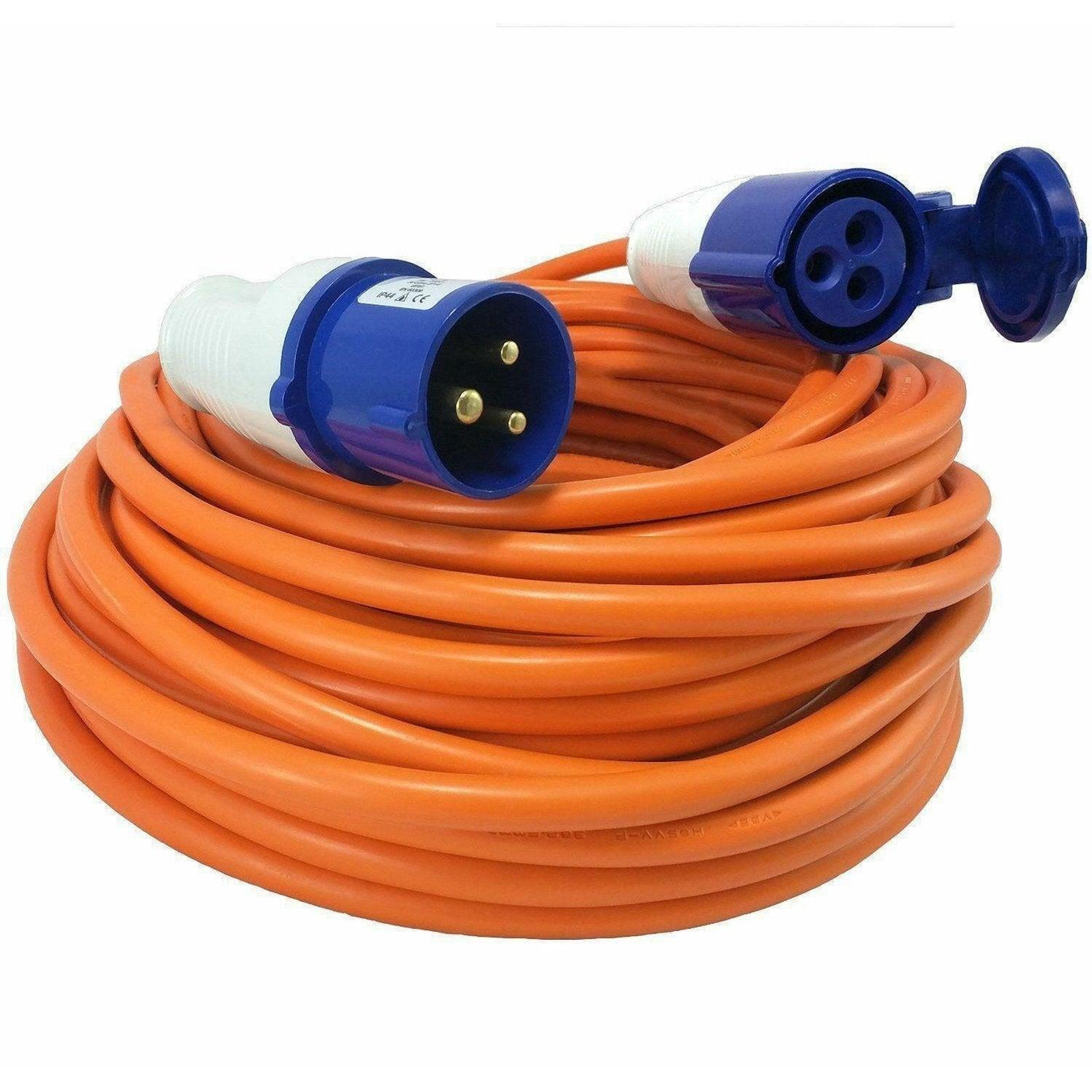 Caravan 25m Hook Up Extension Cable 230V 3pin Mains Electric Lead 1.5mm J249 Crusader  - Dynamic Drive