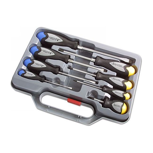 Laser Screwdriver Set 8pc 3041 Laser Tools  - Dynamic Drive