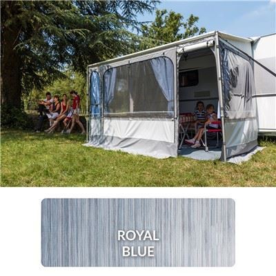 Fiamma Caravanstore Zip Top Awning Only 360 with Royal Blue Fabric Caravan