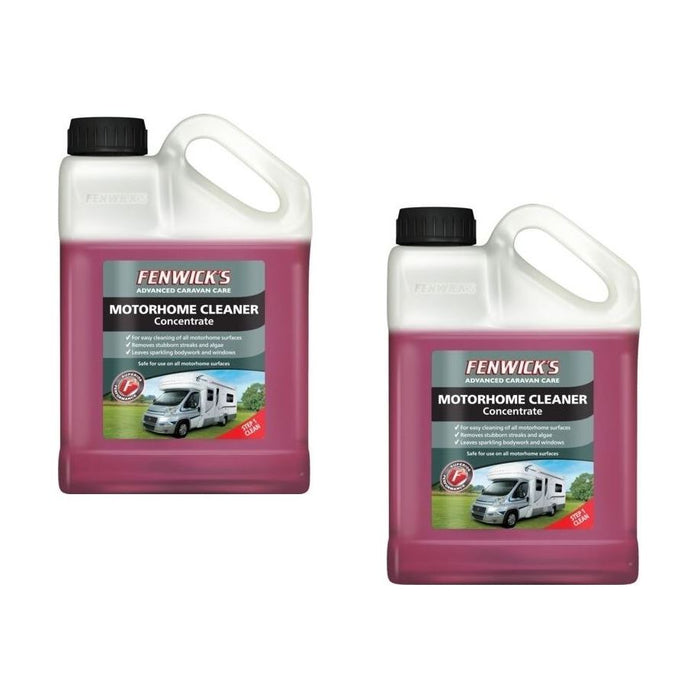 2x Fenwicks Advanced Caravan / Motorhome Care Cleaner Concentrate - 1 Litre