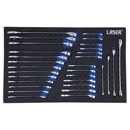 Laser Metric/Stubby/Star Spanner Set 30pc 8481 Laser Tools  - Dynamic Drive