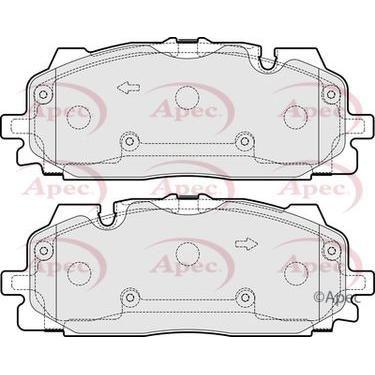 Apec Brake Pads Front Fits Audi A8 Q7 Q8 Rs4 Rs5 S4 S5 VW Touareg