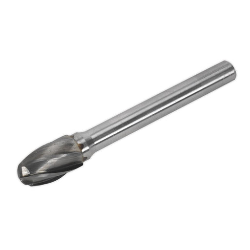 Sealey Tungsten Carbide Rotary Burr Arc Round Nose Ripper/Coarse SDBC4 Sealey  - Dynamic Drive