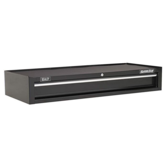 Sealey Mid-Box 1 Drawer with Ball-Bearing Slides Heavy-Duty- Black AP41119B Sealey  - Dynamic Drive