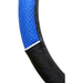 Blue Black Steering Wheel Cover Soft Grip Mesh Look for Peugeot 206 98-09 UKB4C  - Dynamic Drive