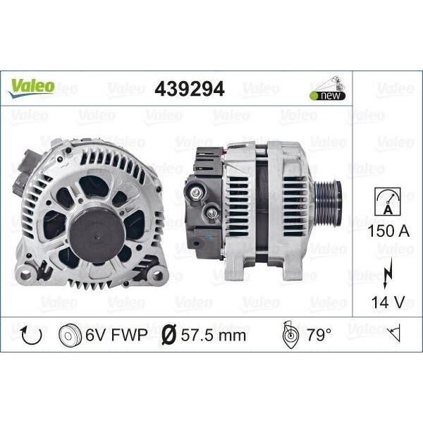 Genuine Valeo fits Alternator Origins Psa Group Valeo  - Dynamic Drive