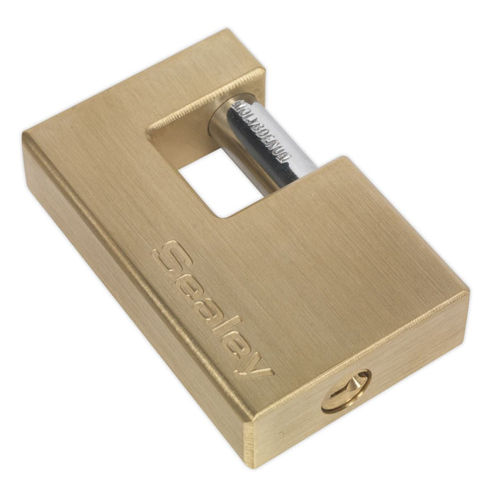 Sealey Brass Shutter Padlock 76mm