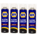 4x NAPA Silicone Lubricant Aerosol Spray Grease Can Water Resistant 500ml Napa  - Dynamic Drive