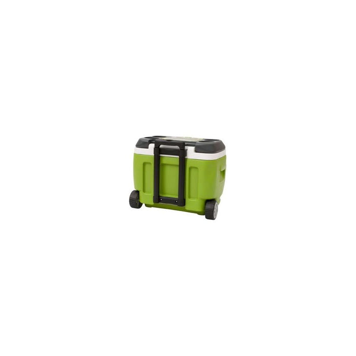 Vango Pinnacle Wheelie 30L 72H Cool Box Green Picnic Camping Food Drink Cooler Vango  - Dynamic Drive