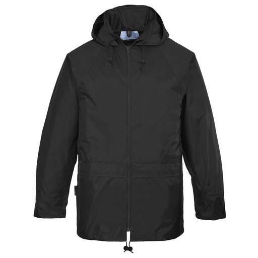 Portwest Classic Rain Jacket - Black - XXX Large Portwest  - Dynamic Drive