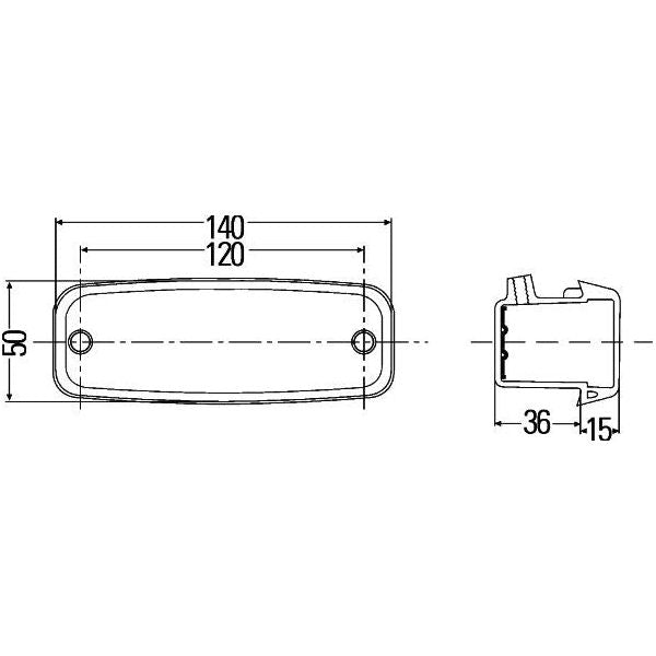 Hella Auxiliary Direction Indicator Bulb 12/24V 2BM 002 847-021 Hella  - Dynamic Drive