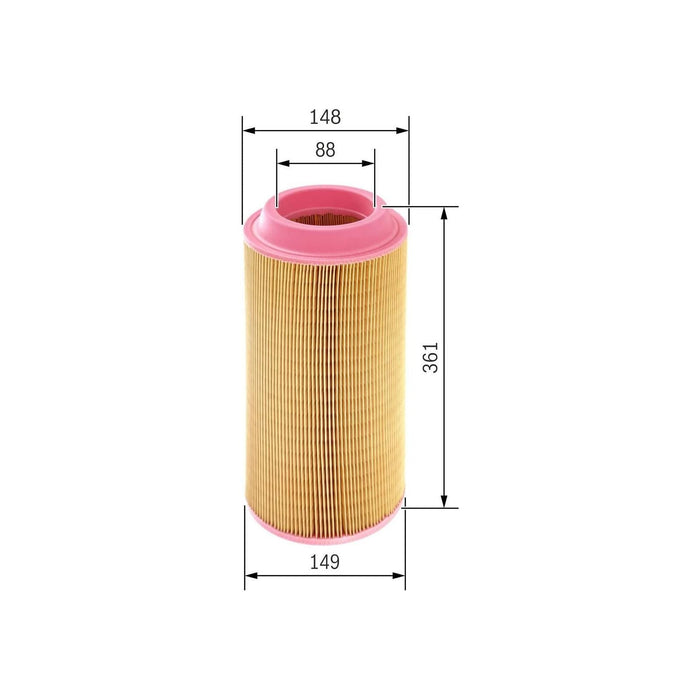 Genuine Bosch Cv Air Filter S3558 (Hgv) 1457433558