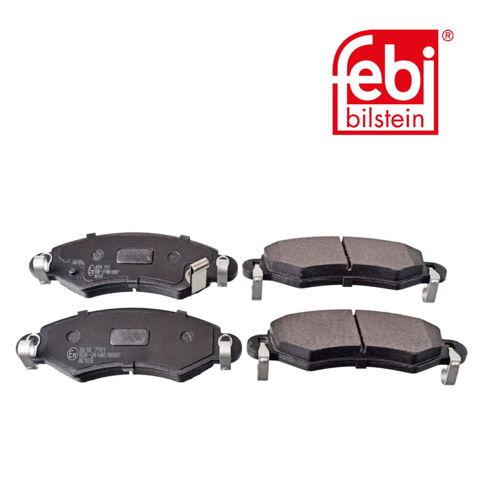 Genuine FEBI Front Brake Discs & Pads Set Solid for Opel Agila Febi Bilstein  - Dynamic Drive