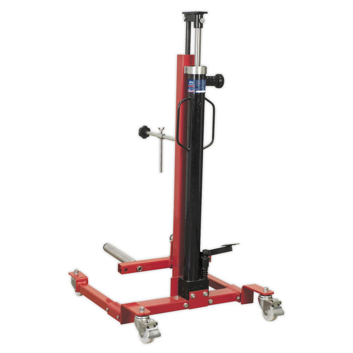 Sealey Wheel Removal/Lifter Trolley 80kg Quick Lift WD80 Sealey  - Dynamic Drive