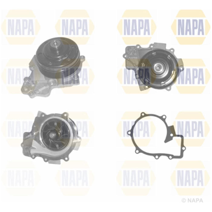 Genuine NAPA Water Pump for Mercedes-Benz 6512003501