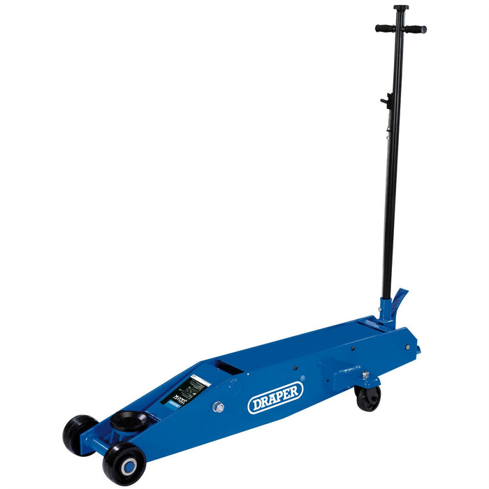 Draper Long Chassis Trolley Jack, 10 Tonne 03494 Draper  - Dynamic Drive