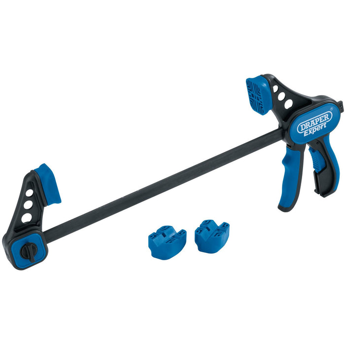 Draper Heavy Duty Soft Grip Dual Action Clamps, 300mm 02374 Draper  - Dynamic Drive