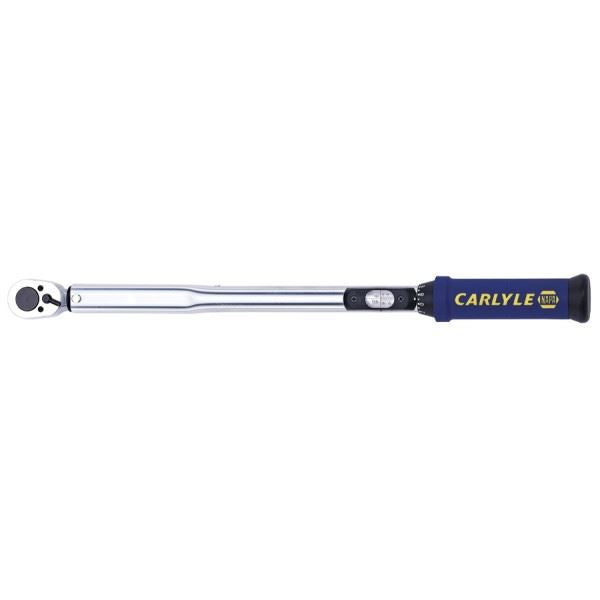 Carlyle Hand Tools Torque Wrench - Fixed Head - 10 - 150 Ft/Lbs - 1/2in. Dr