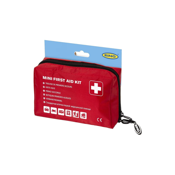 Ring RCT12 Mini First Aid Kit - Bandages Plasters Compress Dressings Gloves Wipe Ring  - Dynamic Drive