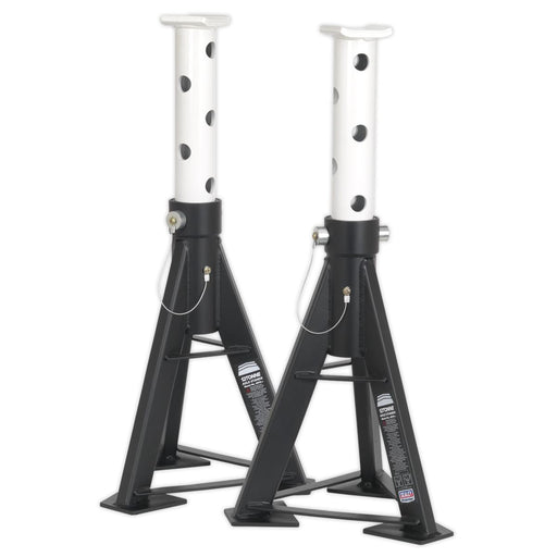 Sealey AXLe Stands (Pair) 12 Tonne Capacity per Stand AS12 Sealey  - Dynamic Drive