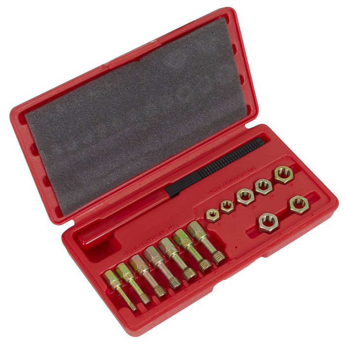 RE-THREADER KIT 15PC METRIC Sealey  - Dynamic Drive