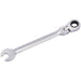 Draper HI-TORQ Metric Flexible Head Ratcheting Combination Spanner, 10mm Draper  - Dynamic Drive