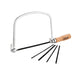 Draper Coping Saw, 5 x Blades 18052 Draper  - Dynamic Drive