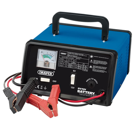 Draper 6/12V Battery Charger, 5.6A 20487 Draper  - Dynamic Drive