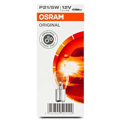 10x Original 12v P21/5W (BAY15d / 380) 21/5w Clear Bulbs [7528] Osram  - Dynamic Drive