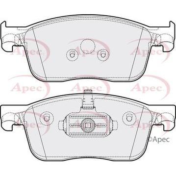 Apec Brake Pads Front Fits Citroen Dispatch Spacetourer Peugeot Expert