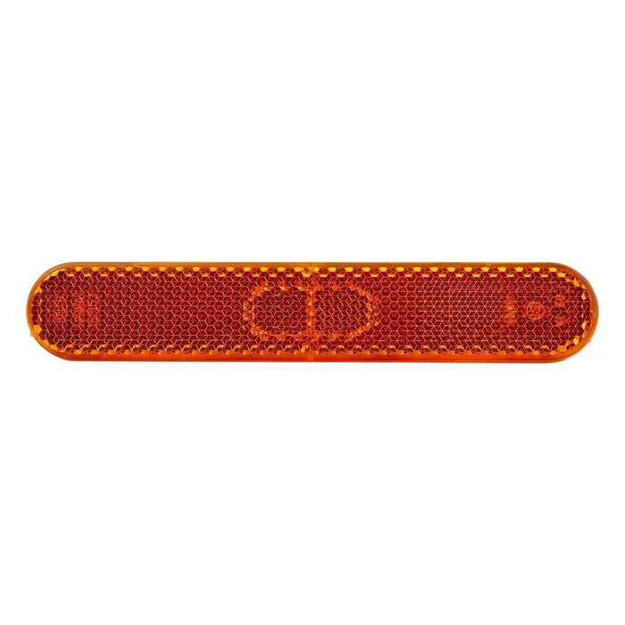 Hella Reflector Lens Colour: Orange oval Glued/mounting 8RA 009 226-127 Hella  - Dynamic Drive